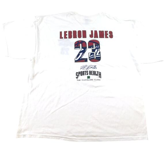 LeBron James 23 Cleveland Cavaliers Promo T-Shirt XL - Picture 3 of 4